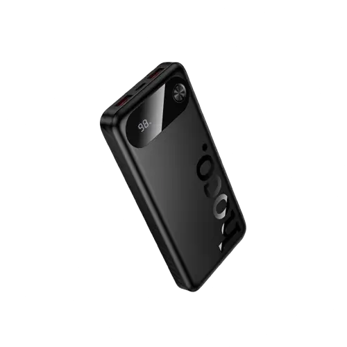 HOCO J154, 10000mAh, 22.5W, QC + PD, 1 x USB-C - 2 x USB-A, Neagra - Image 4