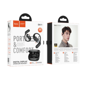 Hoco (EA11) - Casti Wireless, EarHook Negru