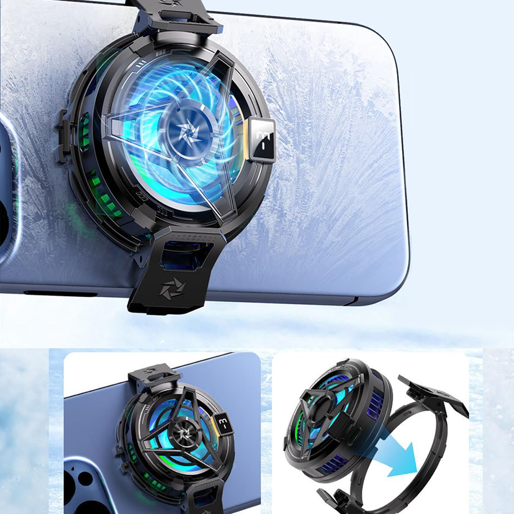 Techsuit - Phone Cooler Negru - Image 4