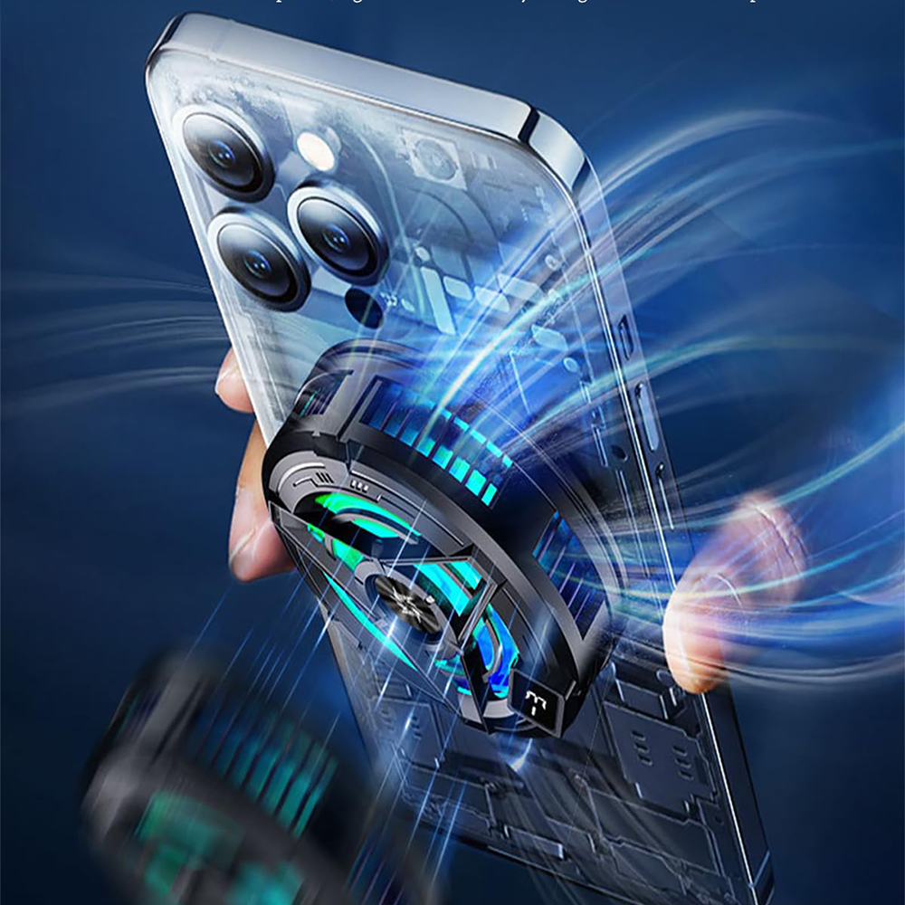 Techsuit - Phone Cooler Negru - Image 2